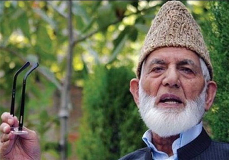  امریکا میں مسئلہ کشمیر اٹھانے پر پاکستان کے شکر گزار ہیں: سید علی گیلانی