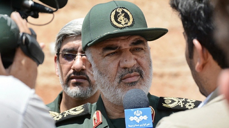 ایران کے کسی ڈرون طیارے کو نشانہ نہیں بنایا گیا: جنرل سلامی