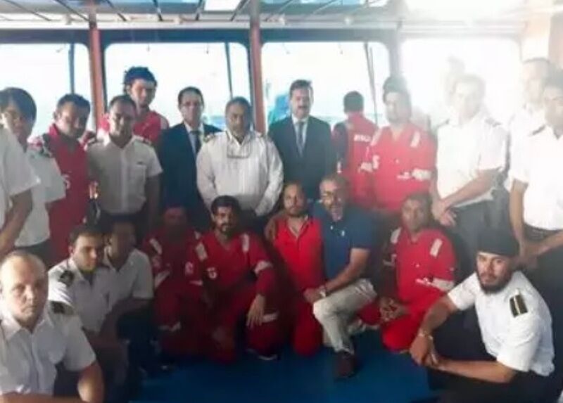 ایران نے حراست میں لینے والے الریاح جہاز کے 9 عملے کو رہا کردیا