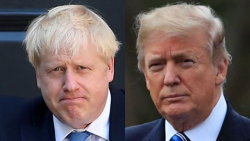 Телефонный разговор Бориса Джонсона с Трампом относительно Ирана