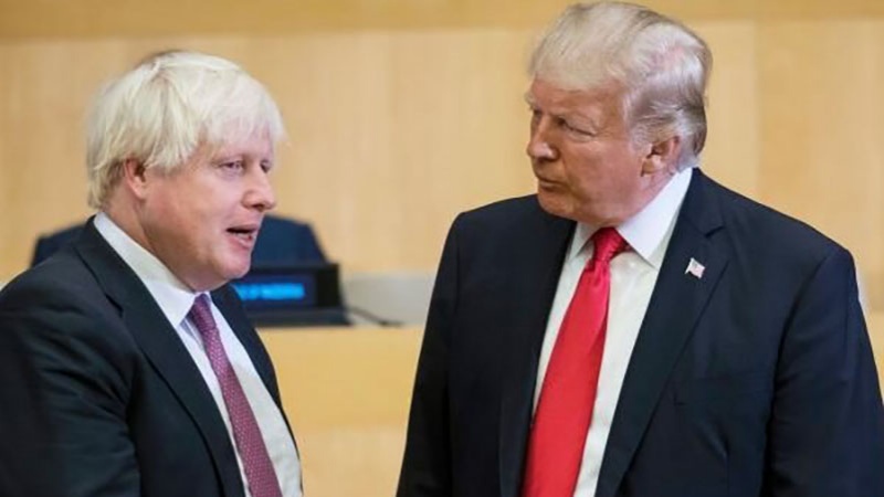 英首相と米大統領が、イランをめぐり電話会談