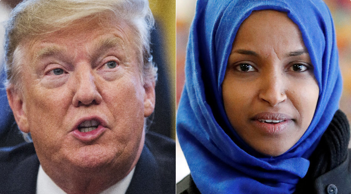 ​Ihan Umar Ta Mayar Da Martani Kan Kalaman Wariya Na Donald Trump