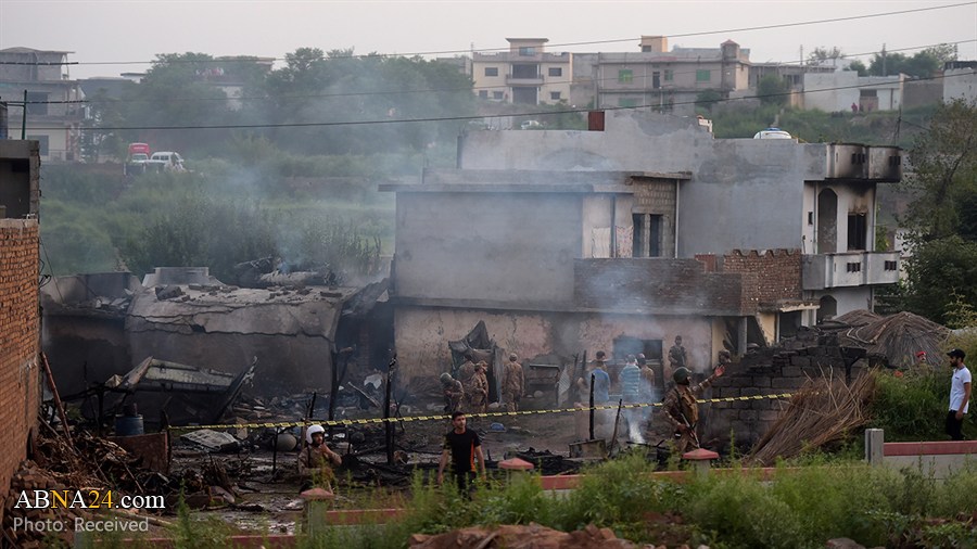 Berita Bergambar: Pesawat Perang Pakistan Terhempas Di Rawalpindi