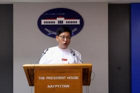  ရခိုင္ေျမာက္ပိုင္းကိစၥ အစိုးရ၏အသြင္ကူးေျပာင္းေရးအေပၚ အထိခိုက္ဆံုးျဖစ္ခဲ့ဟု သမၼတ႐ံုးေျပာ ဒီမိုကေရစီအသြင္ကူးေျပာင္းေရး ေနာက္လန္က်