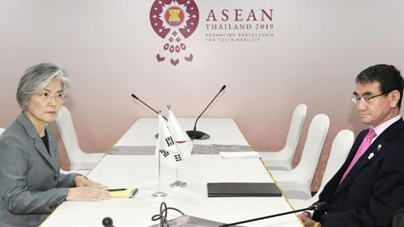 韓国が、日本との安全保障協力の見直しを示唆