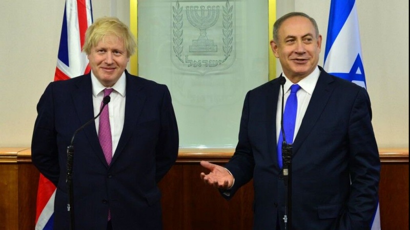 イスラエル首相と英首相がイランをめぐり電話会談