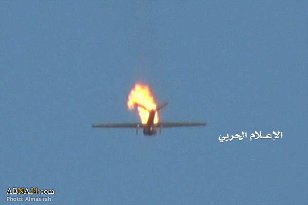 Yemeni air forces down Saudi spy drone in Jizan