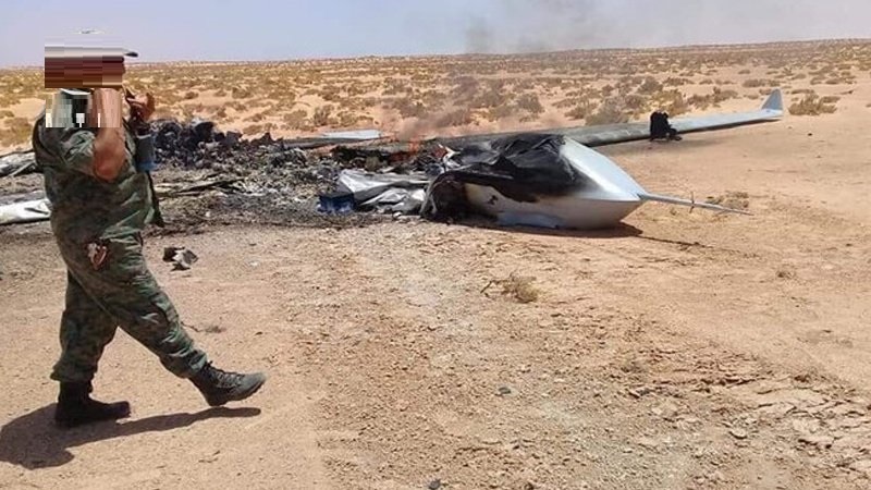 Libya’da, BAE'ye ait bir İHA düşürüldü