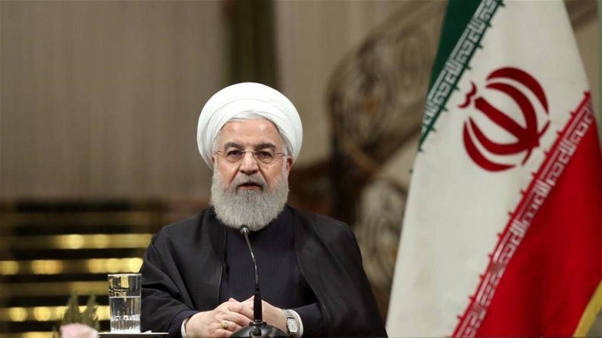  روحاني : أمريكا وإسرائيل والرجعية العربية يشكلون مثلث الشر في المنطقة