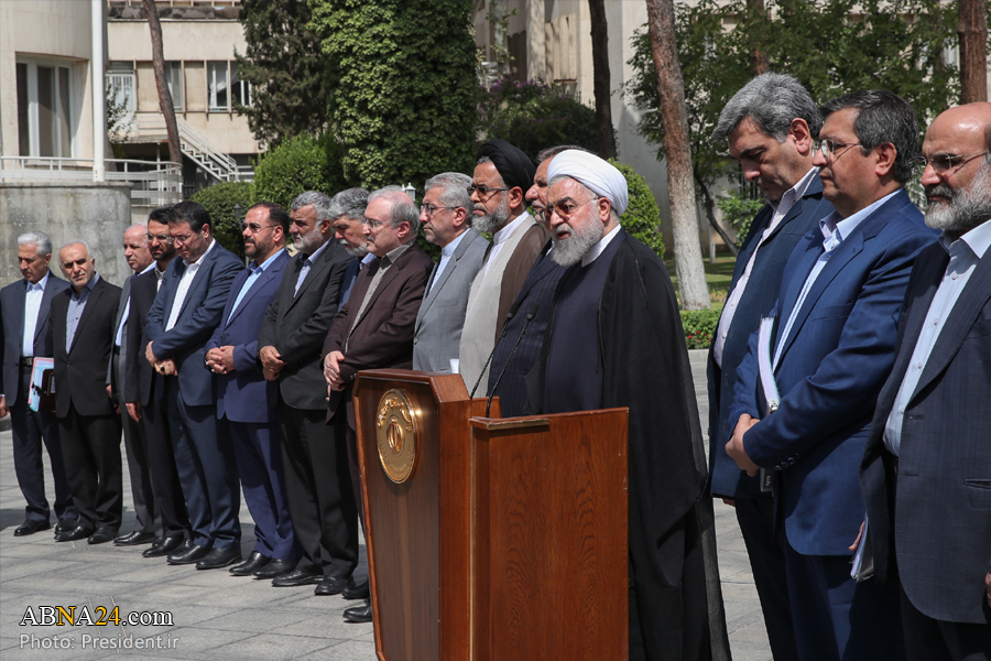 Pres. Rouhani: Journalists vanguards of information in country