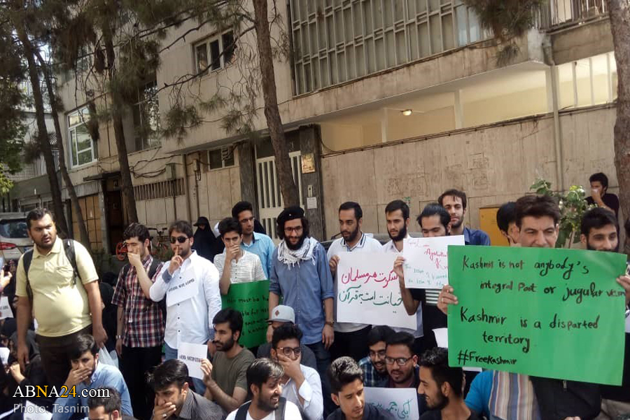 Iran students rally against India’s Kashmir move