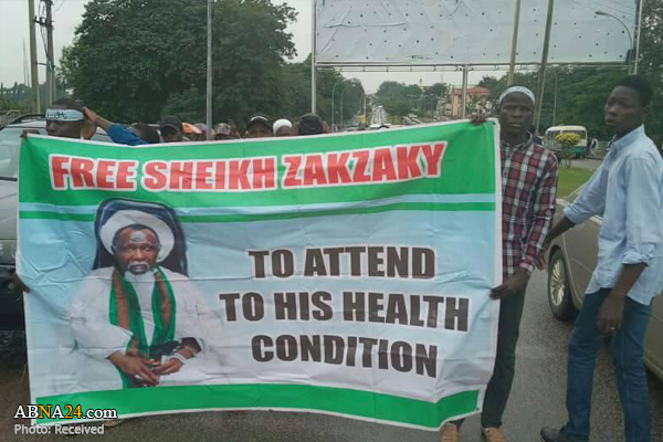Photos: Nigerian Shiites protest against delay in Sheikh Zakzaky's releasing