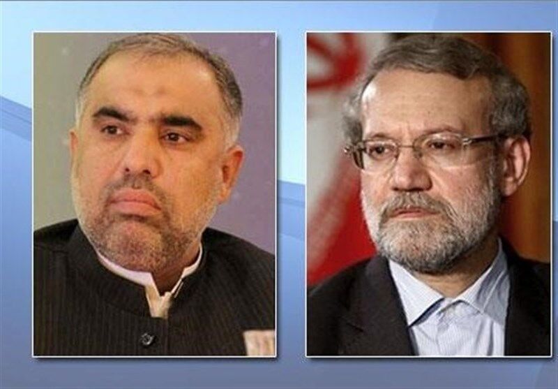پاک- ایران اسپیکروں کے درمیان ٹیلی فونک رابطہ، کشمیر پر تبادلہ خیال