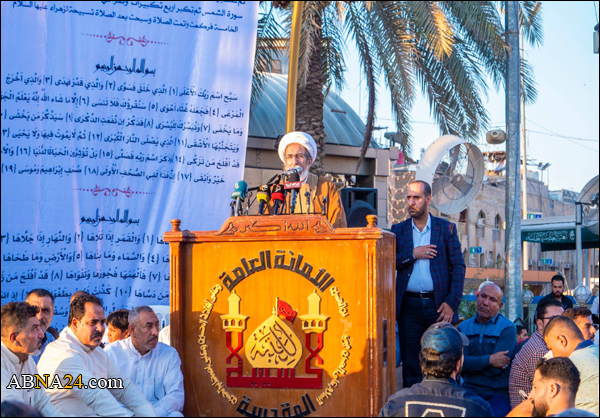خطبة العيد في كربلاء المقدسة تحذر من "مخططات داعش" الجديدة