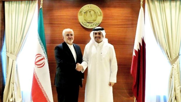 ایران اور قطر کے وزراء خارجہ کی ملاقات