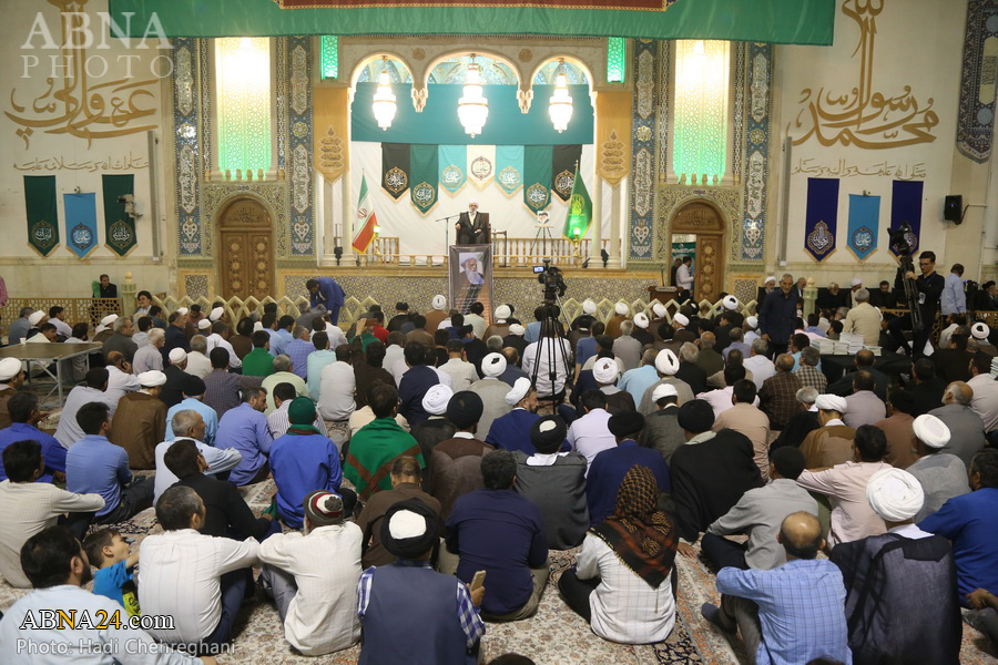 Cérémonie commémorative de l'ayatollah Asif Mohseni à Qom