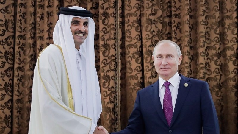 Путин и эмир Катара провели переговоры касательно Персидского залива