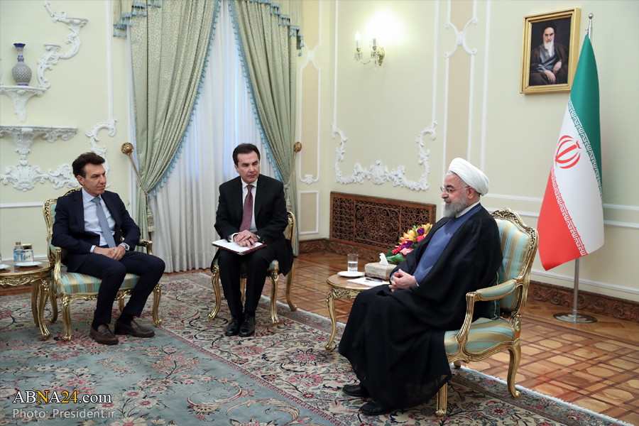 Pres. Rouhani: Iran determined to deepen ties with Italy