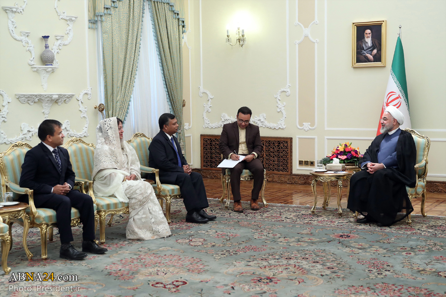 Pres. Rouhani: Iran appreciates Bangladesh for hosting Rohingya Muslims
