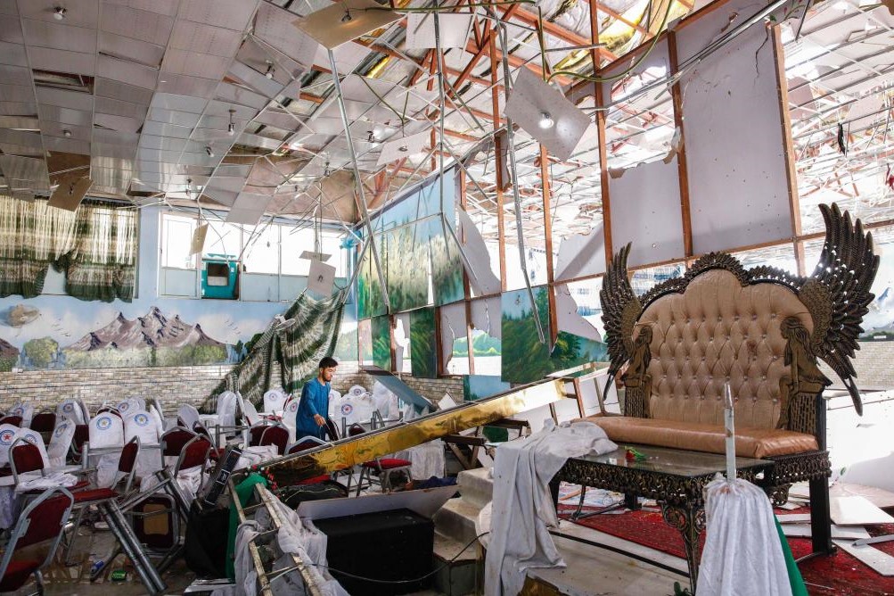 Afghanistan: 63 morts et 182 blessés dans l’attentat contre un mariage à Kaboul Afghanistan: 63 morts et 182 blessés dans l’attentat contre un mariage à Kaboul
