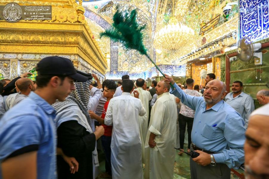 العتبة العلوية تعلن عن تنفيذ خططها الخاصة بخدمة الزائرين بمناسبة عيد الغدير(صور)