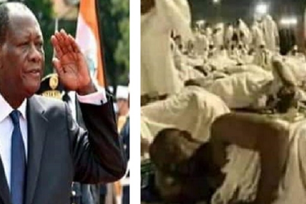 নিজ খরচে হজে গিয়ে সাধারণ মানুষের মতো রাস্তায় শুয়ে আছেন আইভরি কোস্টের প্রেসিডেন্ট নিজ খরচে হজে গিয়ে সাধারণ মানুষের মতো রাস্তায় শুয়ে আছেন আইভরি কোস্টের প্রেসিডেন্ট