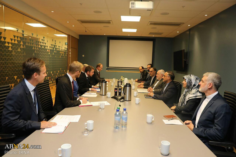 Iranian FM meets Norway trade minister defying US sanctions