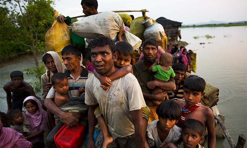 بنگلہ دیش کے اعلان کے جواب میں روہنگیا پناہ گزینوں کا واپس لوٹنے سے انکار