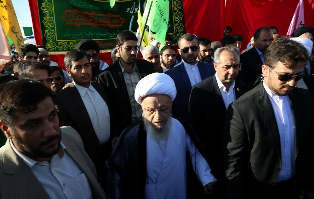 آیت الله مکارم شیرازی: غدیر تاریخ اسلام کا اہم ترین عنوان ہے