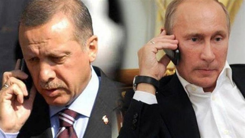 Erdoğan Putin'le görüştü