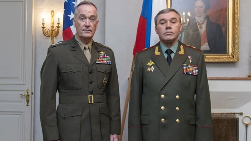 Переговоры начальников штабов вооруженных сил США и России
