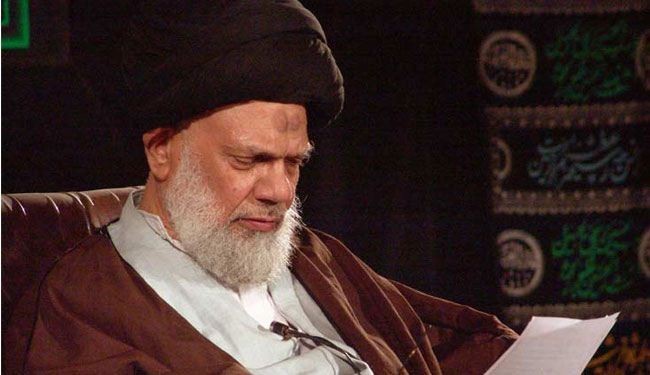 آية الله الحائريّ يحرم إبقاء أي قوة عسكرية أمريكية في العراق تحت أي عنوان كان