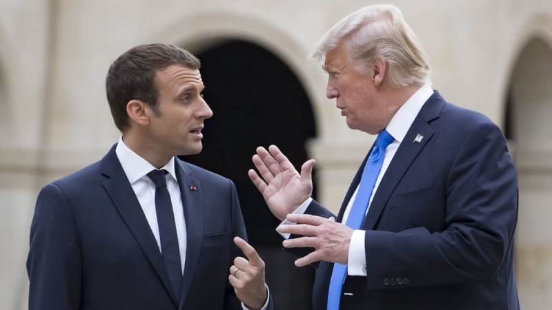 仏大統領官邸、「仏・米両大統領はイランをめぐり対立」