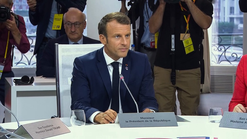 仏大統領が、イランに対するＧ７のメッセンジャー役に
