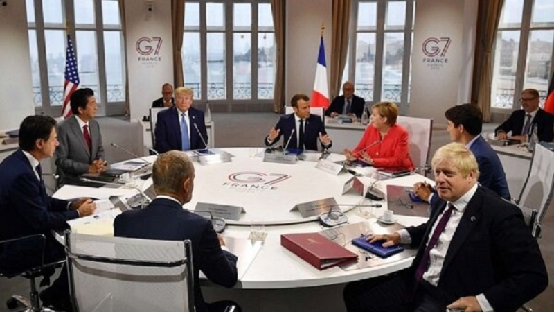 Ｇ７首脳らが、対イラン協議をめぐり合意