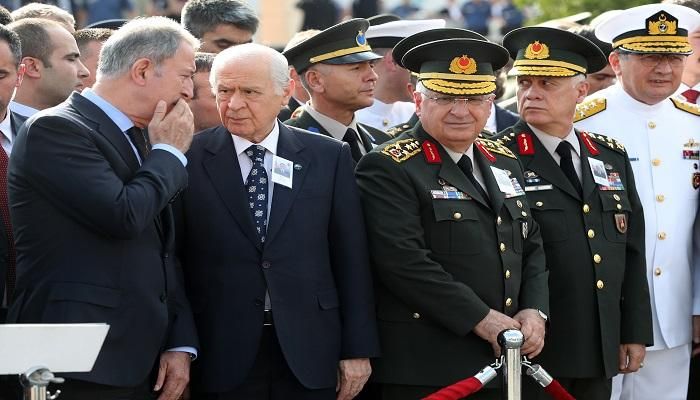 خمسة جنرالات بالجيش التركي يقدمون استقالاتهم