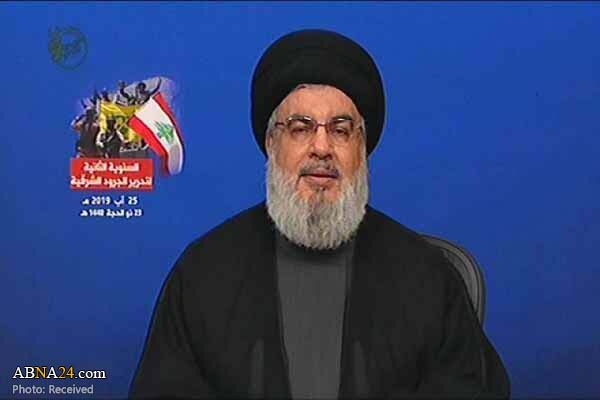 Sayyed Nasrallah: "Israeli soldiers on border must ‘stand on a leg and a half’ and await us"