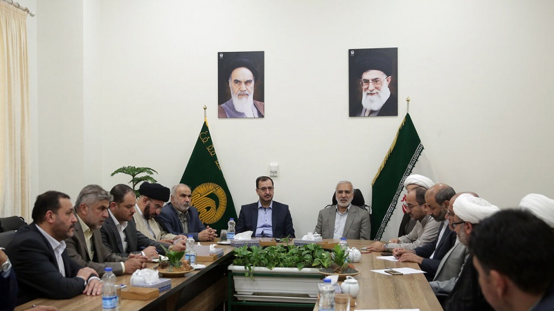 Hz. Abbas -s- külliyesi mütevellisi İmam Rıza -s- külliyesinde
