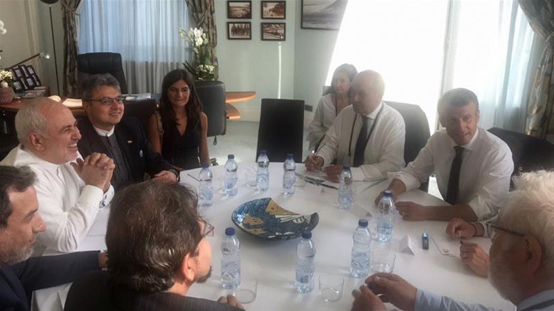 “Positivas han sido las discusiones sobre el tema nuclear iraní mantenidas entre Zarif y dirigentes franceses” 