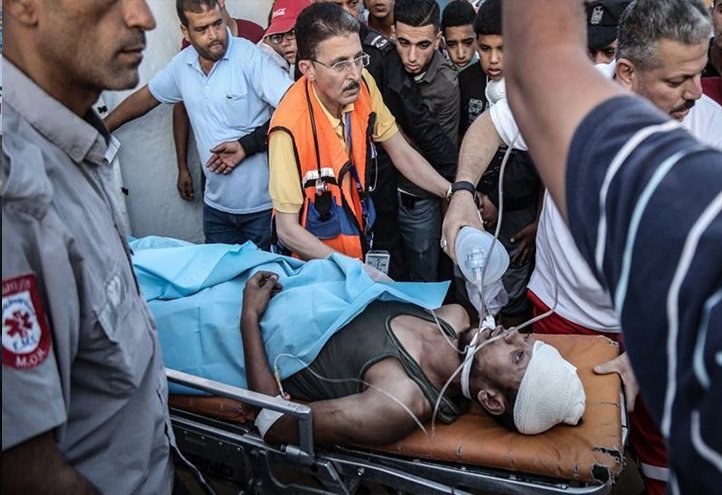 استشهاد شاب فلسطيني متأثرا بجراحه بـ"مسيرة العودة"