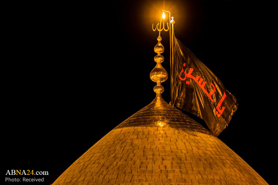 امام حسین علیہ السلام اور حضرت عباس علیہ السلام کا روضہ مقدس سیاہ پوش + تصاویر