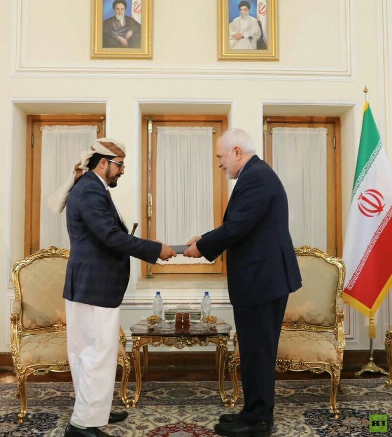  Rencontre du nouvel ambassadeur du Yémen avec Zarif