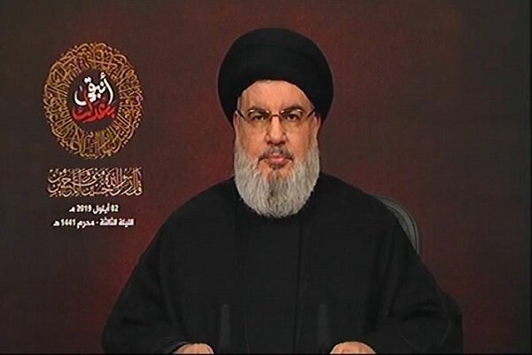  سەید حەسەن نەسروڵڵا: بەرخۆدان، گەورەترین هێڵی سووری ئیسرائیلی تێپەڕاند