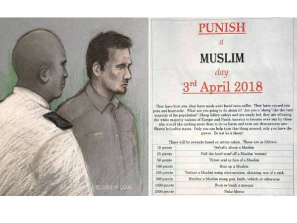 Dalang Kempen anti-Islam Dihukum Penjara