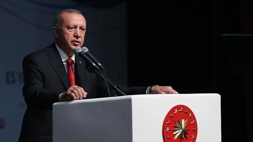 أردوغان يؤكد رفضه منع الدول النووية لبلاده من امتلاك سلاح نووي