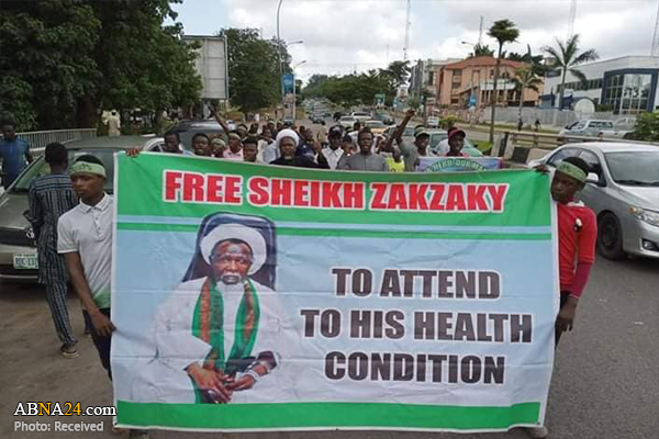 Photos: Free Zakzaky Protest staged in Abuja 
