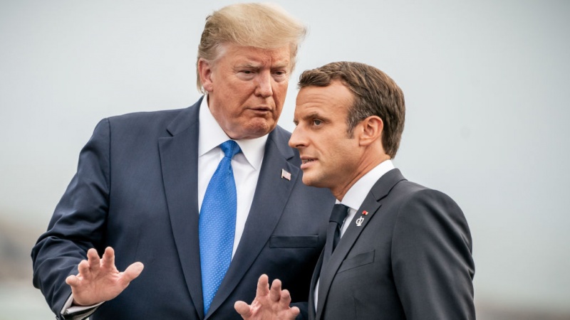  Трамп заявил Макрону, что сокращения иранских санкций не предвидется