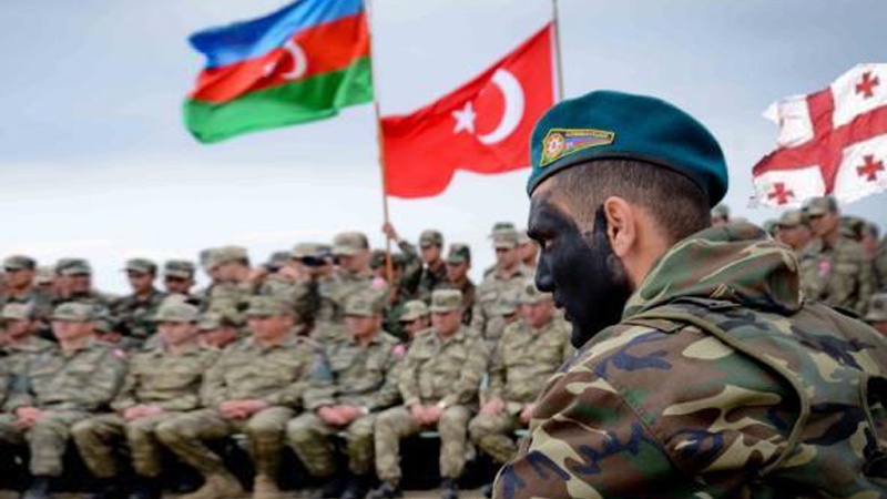 Azərbaycan R.-Türkiyə-Gürcüstan birgə manevri
