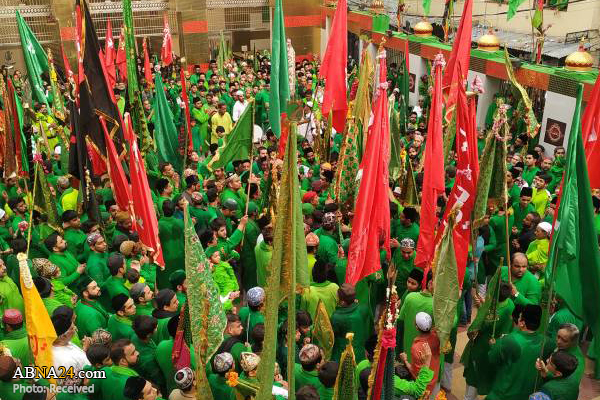 تقریر مصور/ مدينة "أجمير" الهندية تشهد عزاءاً حسينياً 