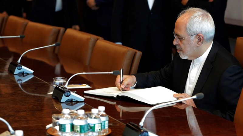  イラン外相がＥＵ上級代表に書簡、核合意の責務縮小を通告